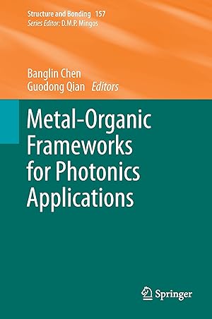 Imagen del vendedor de Metal-Organic Frameworks for Photonics Applications a la venta por moluna