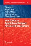 Bild des Verkufers fr New Trends in Agent-Based Complex Automated Negotiations zum Verkauf von moluna