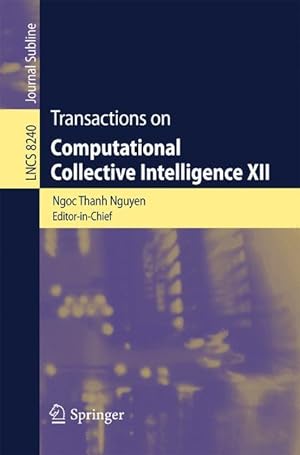 Immagine del venditore per Transactions on Computational Collective Intelligence XII venduto da moluna