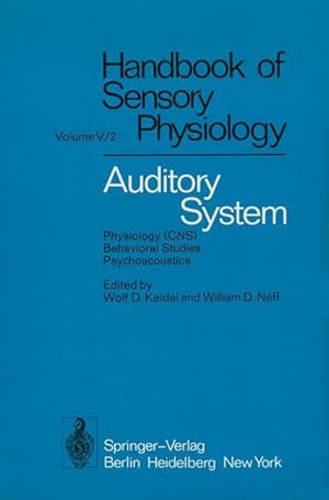 Image du vendeur pour Auditory System mis en vente par moluna