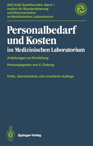 Image du vendeur pour Personalbedarf und Kosten im medizinischen Laboratorium mis en vente par moluna