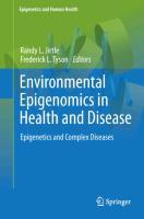 Seller image for Environmental Epigenomics in Health and Disease for sale by moluna