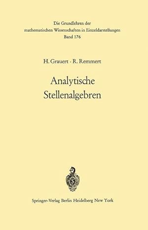 Seller image for Analytische Stellenalgebren for sale by moluna
