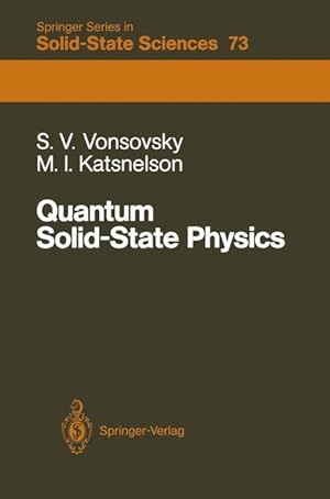 Image du vendeur pour Quantum Solid-State Physics mis en vente par moluna
