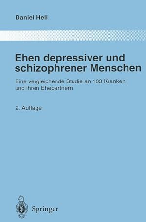 Seller image for Ehen depressiver und schizophrener Menschen for sale by moluna