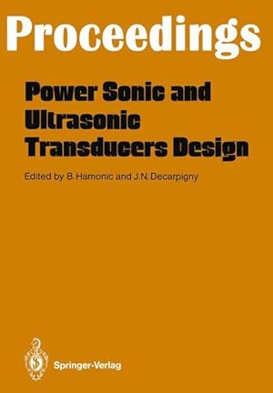 Image du vendeur pour Power Sonic and Ultrasonic Transducers Design mis en vente par moluna