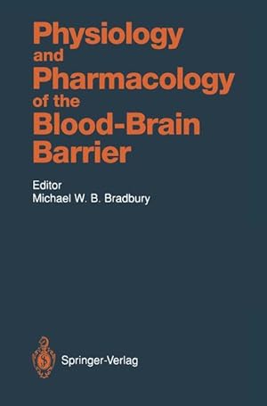 Imagen del vendedor de Physiology and Pharmacology of the Blood-Brain Barrier a la venta por moluna