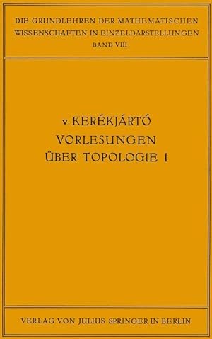 Immagine del venditore per Vorlesungen ber Topologie venduto da moluna