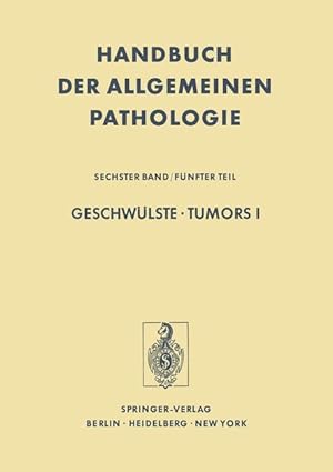 Image du vendeur pour Geschwlste / Tumors I mis en vente par moluna