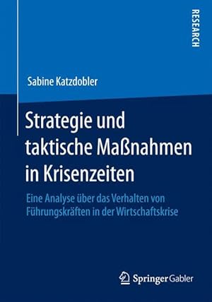 Seller image for Strategie und taktische Massnahmen in Krisenzeiten for sale by moluna