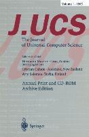 Imagen del vendedor de J.UCS The Journal of Universal Computer Science a la venta por moluna