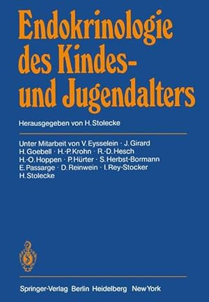 Bild des Verkufers fr Endokrinologie des Kindes- und Jugendalters zum Verkauf von moluna