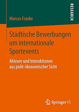 Immagine del venditore per Staedtische Bewerbungen um internationale Sportevents venduto da moluna