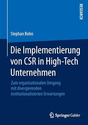 Seller image for Die Implementierung von CSR in High-Tech Unternehmen for sale by moluna