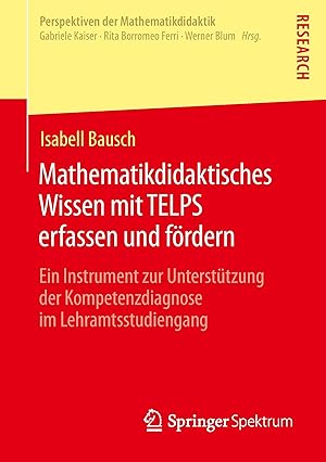 Seller image for Mathematikdidaktisches Wissen mit TELPS erfassen und foerdern for sale by moluna