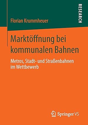 Seller image for Marktoeffnung bei kommunalen Bahnen for sale by moluna