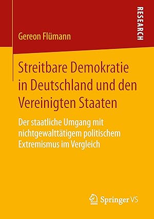 Seller image for Streitbare Demokratie in Deutschland und den Vereinigten Staaten for sale by moluna