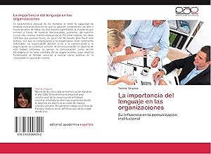 Seller image for La importancia del lenguaje en las organizaciones for sale by moluna