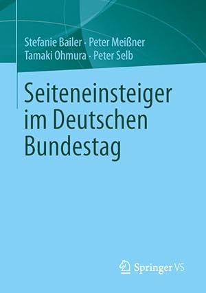 Seller image for Seiteneinsteiger im Deutschen Bundestag for sale by moluna