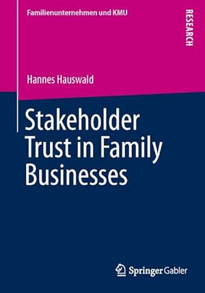 Immagine del venditore per Stakeholder Trust in Family Businesses venduto da moluna