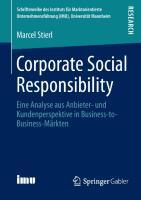 Seller image for Corporate Social Responsibility for sale by moluna