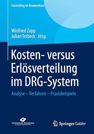 Bild des Verkufers fr Kosten- versus Erloesverteilung im DRG-System zum Verkauf von moluna