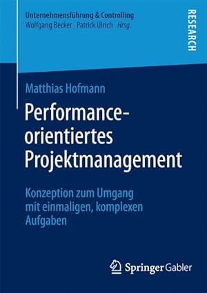 Seller image for Performance-orientiertes Projektmanagement for sale by moluna