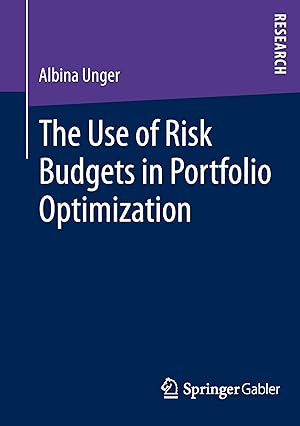 Seller image for The Use of Risk Budgets in Portfolio Optimization for sale by moluna
