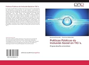 Seller image for Polticas Pblicas de Inclusin Social en TICs. for sale by moluna