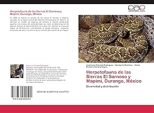 Bild des Verkufers fr Herpetofauna de las Sierras El Sarnoso y Mapim, Durango, Mxico zum Verkauf von moluna