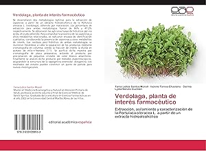 Seller image for Verdolaga, planta de inters farmacutico for sale by moluna