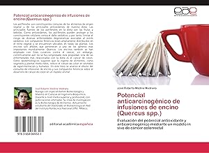Imagen del vendedor de Potencial anticarcinognico de infusiones de encino (Quercus spp.) a la venta por moluna