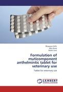 Immagine del venditore per Formulation of muticomponent anthelmintic tablet for veterinary use venduto da moluna