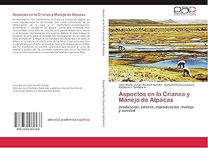 Seller image for Aspectos en la Crianza y Manejo de Alpacas for sale by moluna