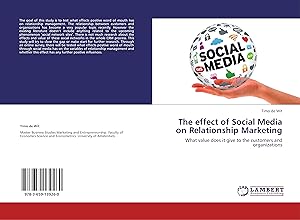 Imagen del vendedor de The effect of Social Media on Relationship Marketing a la venta por moluna