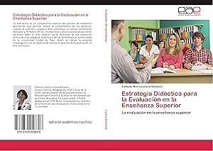 Seller image for Estrategia Didctica para la Evaluacin en la Enseanza Superior for sale by moluna