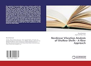 Seller image for Nonlinear Vibration Analysis of Shallow Shells - A New Approach for sale by moluna