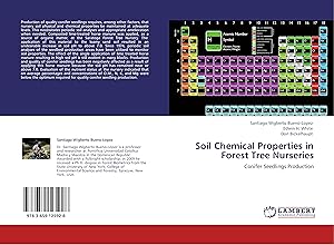 Bild des Verkufers fr Soil Chemical Properties in Forest Tree Nurseries zum Verkauf von moluna