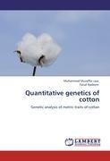 Imagen del vendedor de Quantitative genetics of cotton a la venta por moluna