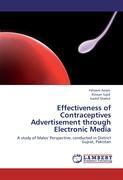 Imagen del vendedor de Effectiveness of Contraceptives Advertisement through Electronic Media a la venta por moluna