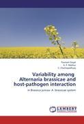 Bild des Verkufers fr Variability among Alternaria brassicae and host-pathogen interaction zum Verkauf von moluna