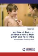 Seller image for Nutritional Status of children under 5 from Urban and Rural India for sale by moluna
