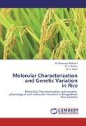 Bild des Verkufers fr Molecular Characterization and Genetic Variation in Rice zum Verkauf von moluna