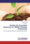 Seller image for Studies On Pouzolzia Zeylanica (L.) BENN. (Family: Urticaceae) for sale by moluna