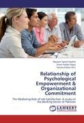 Seller image for Relationship of Psychological Empowerment & Organizational Commitment for sale by moluna