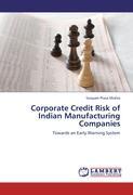 Seller image for Corporate Credit Risk of Indian Manufacturing Companies for sale by moluna