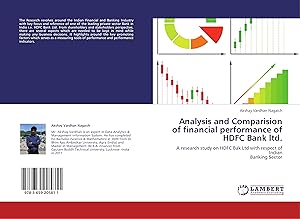 Imagen del vendedor de Analysis and Comparision of financial performance of HDFC Bank ltd. a la venta por moluna