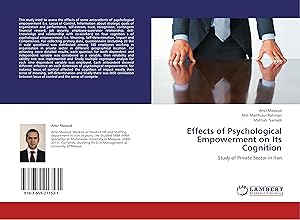 Seller image for Effects of Psychological Empowerment on Its Cognition for sale by moluna