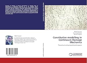 Immagine del venditore per Constitutive modelling in Continuum Damage Mechanics venduto da moluna