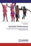 Seller image for Syntactic Performance for sale by moluna